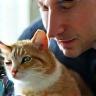 Portrait de Pierre avec son chat